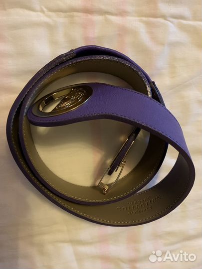 Ремень женский versace нат. кожа, 100 см