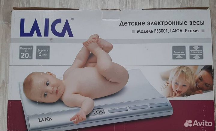 Электронные детские весы Laica PS 3001