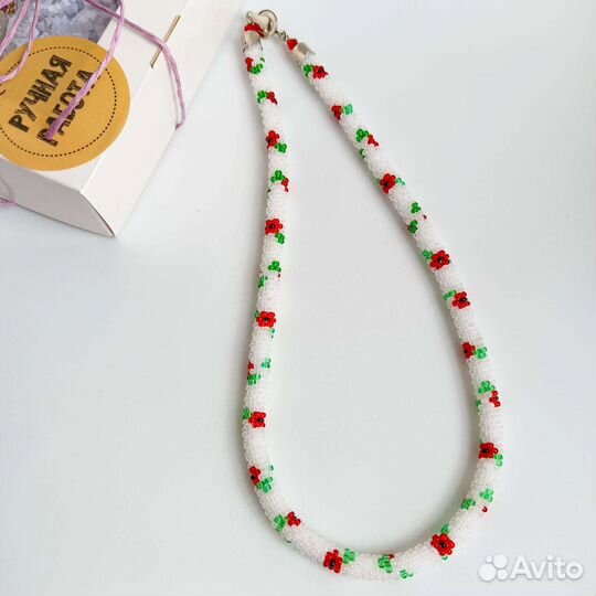 Чокер из бисера