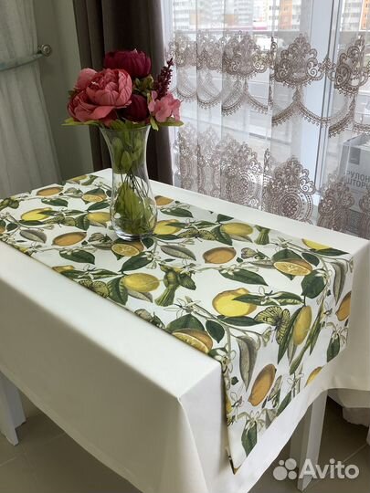 Скатерть хлопок с салфетками