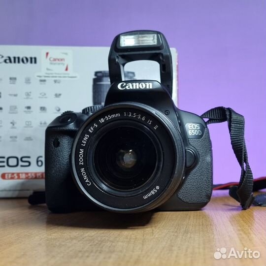 Фотокамера Canon EOS 650D Kit EF-S 18-55mm f/3.5-5