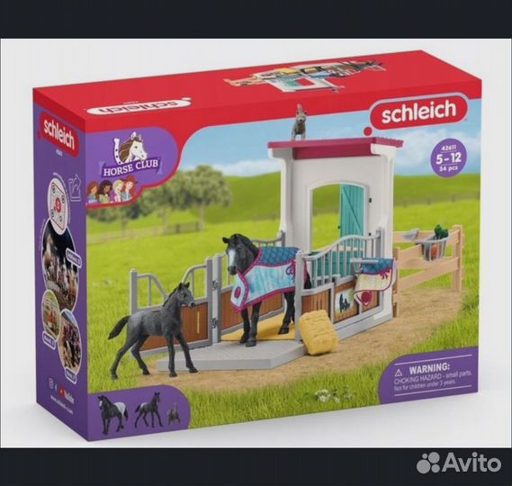 Фигурки Schleich Horse Club Конюшня с кобылой