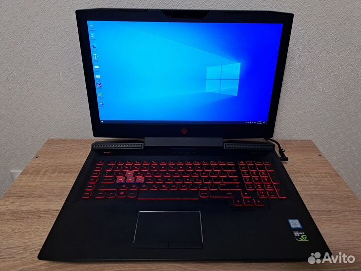 Игровой ноутбук HP omen 17