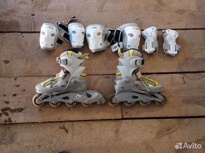 Детские ролики и защита