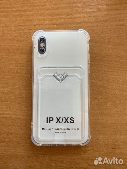 Чехол силиконовый на iPhone X/XS