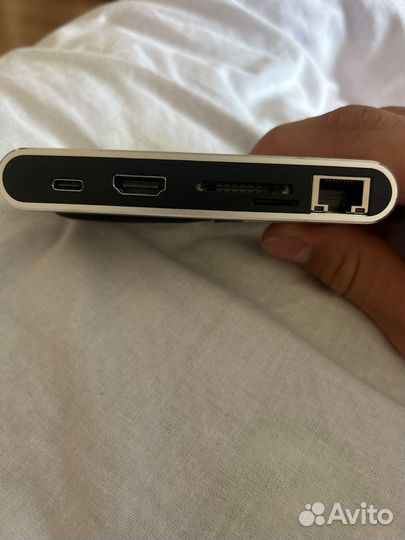 Адаптер для ноутбука rombica Type-C Hermes Black