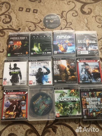 Игровые диски на ps3