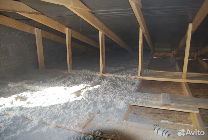 Теплоизоляция Эковата EcoFiber