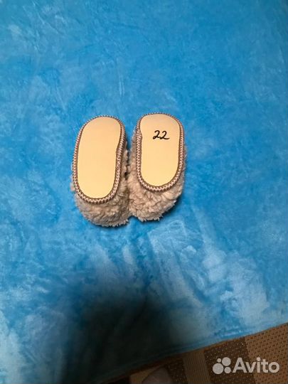 Тапочки детские теплые