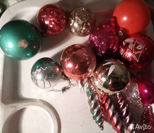 Игрушки СССР на елку