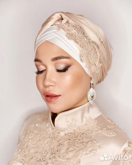 Повязывание платка на никах