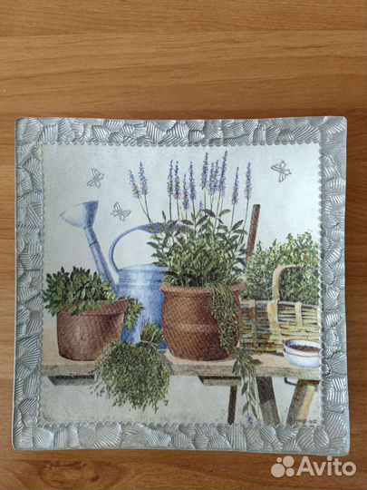 Тарелка декоративная