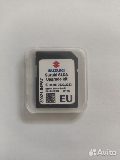 2022-23 SD карта навигации Suzuki (bosch) Европа