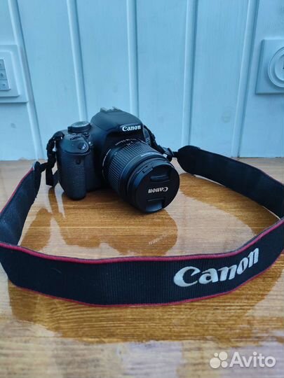 Зеркальный фотоаппарат canon 600d