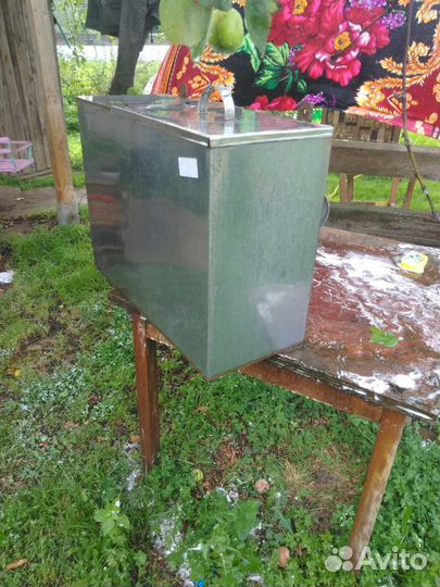 Бак для бани из нержавейки бу