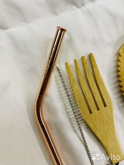 Экологичный набор многоразовых приборов Hali Hali