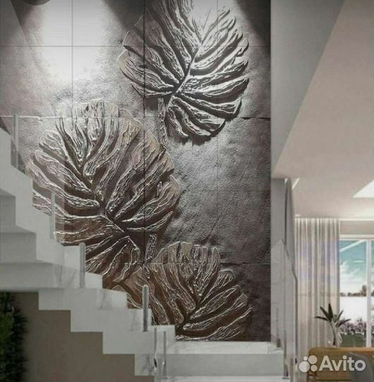 Барельеф.Роспись стен.Скалы в интерьере