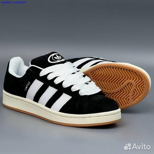 Кроссовки Adidas Campus 00 Black (Арт.38218)