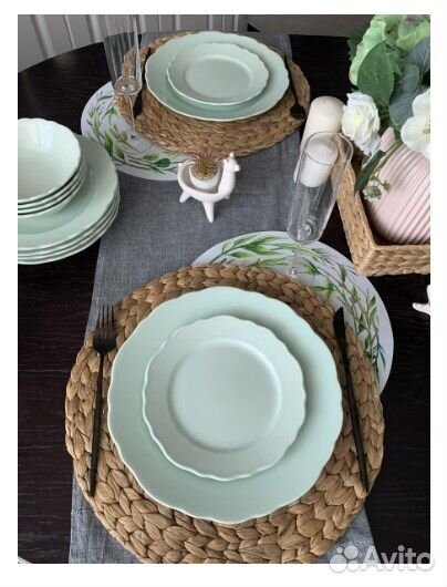 Новый Сервиз Kutahya Porselen керамика 18 пр