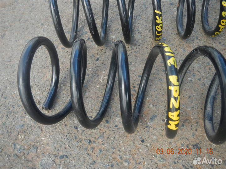 Пружина задняя Mazda Mazda 3 (BK) 2002-2009