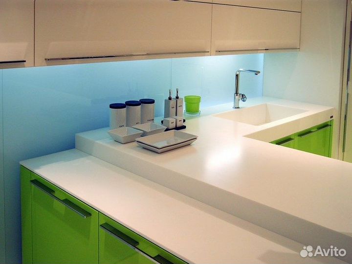 Столешница искусственный камень акрил p-9417