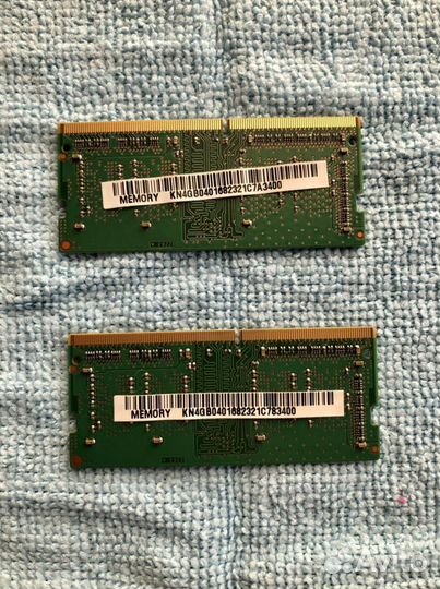 Оперативная память для ноутбука ddr4 4gb x2 Micron