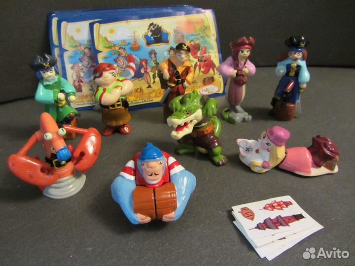 Пираты серия + вкладыш, пираты метал