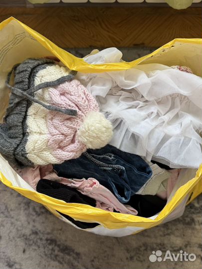 Пакет детских вещей от 74 до 116