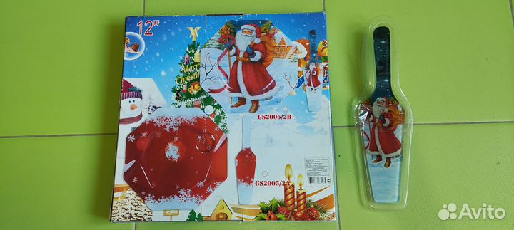 Тарелка для торта с лопаткой Сувенирный набор