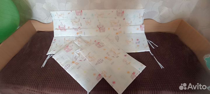 Бортики в детскую кроватку