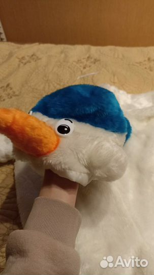 Новогодний костюм снеговик