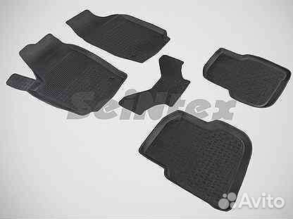 Оригинальные резиновые коврики на фольцваген поло