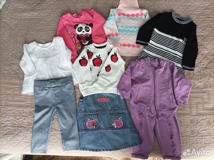 Вещи пакетом на девочку