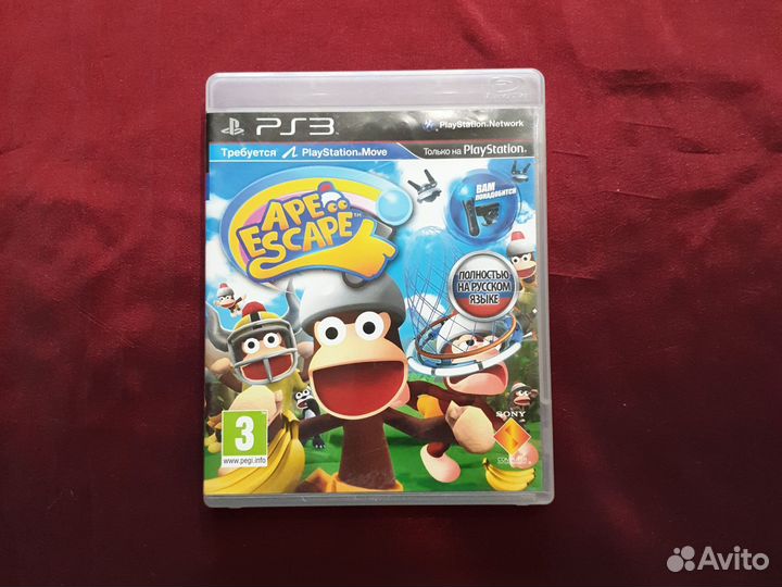 Ape escape для Sony ps3