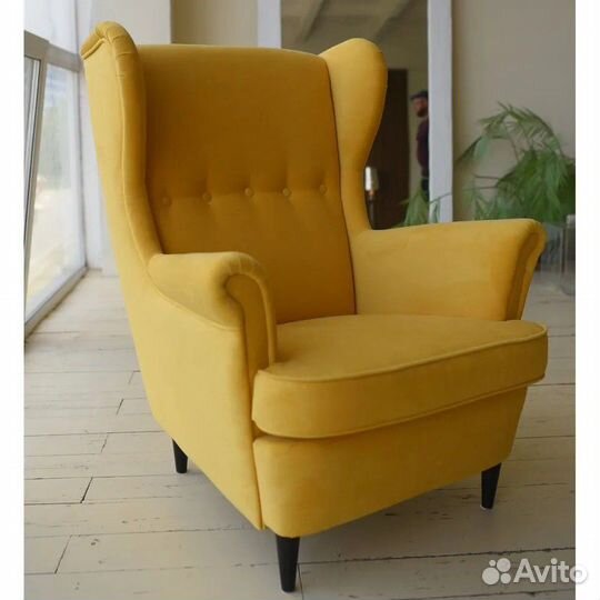 Кресло Икеа Велюр