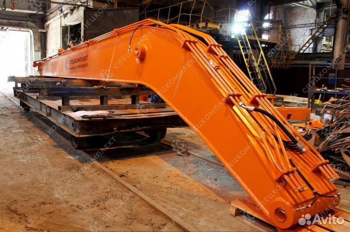 Удлиненное рабочее оборудование 18 метров PC300