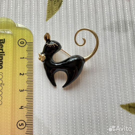 Брошь кошки стильные