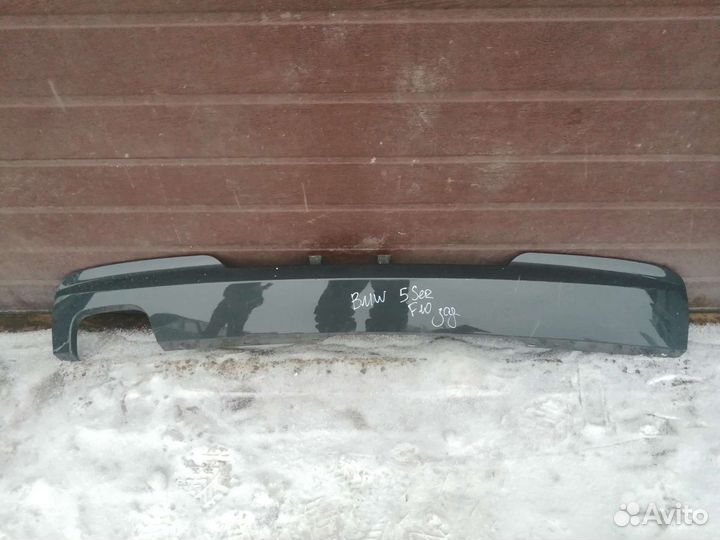 Юбка заднего бампера BMW 5 Series F10