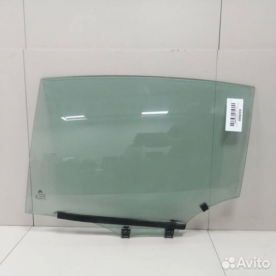 Стекло двери задней левой Citroen C4 2011