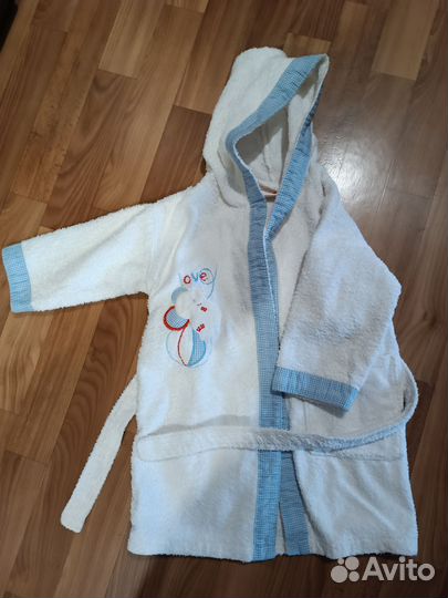 Детский махровый халат