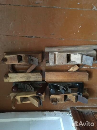 Рубанки старинные