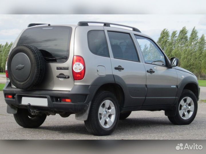Рейлинги на Chevrolet Niva