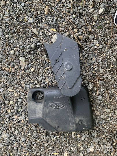 Накладка двигателя и защита ремня 2110