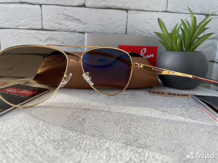 Очки ray ban aviator