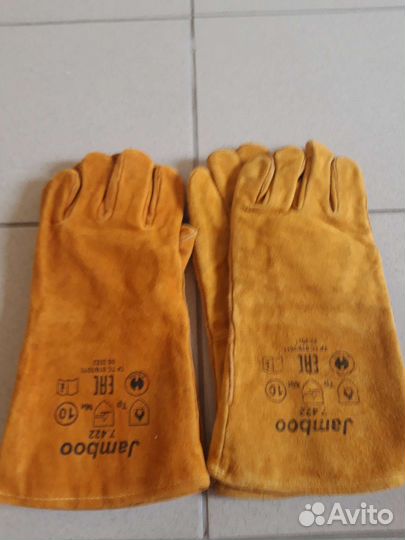 Перчатки спилковые. Восточные Тигры