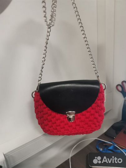 Сумка женская вязаная
