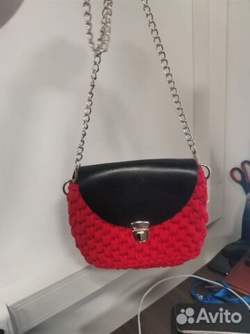 Сумка женская вязаная