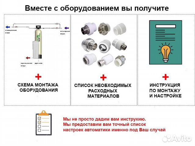 Умягчение воды / Очистка воды из скважины