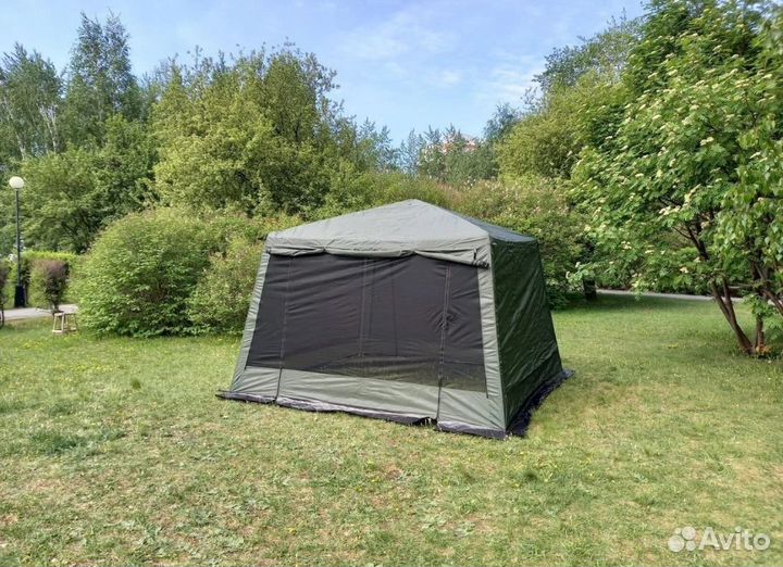Палатка шатер 1628D усиленный каркас 320х320х245см