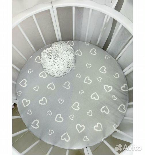 Матрас детский круглый